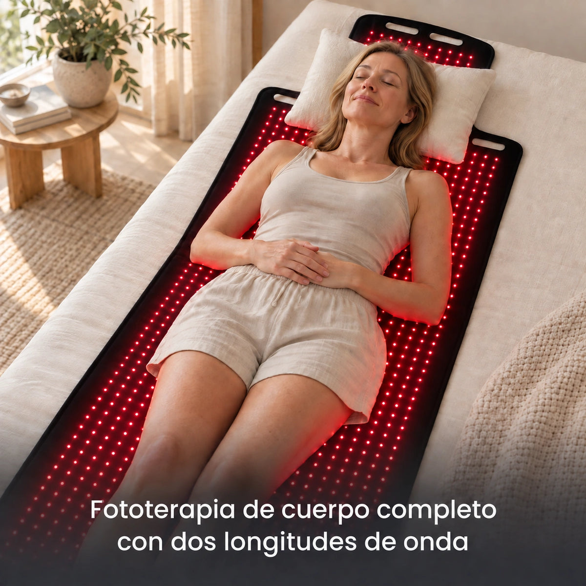 Elvurest Full-Body Wellness Light Therapy Pad detail 2 ES
